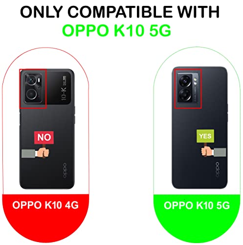Image of A rtistque Back Cover Case for Oppo K10 5G with Camera Protection | Shockproof TPU | Stylish Protective Design | Slim Fit | Ultra Matte | Oppo K10 5G Back Cover - Black