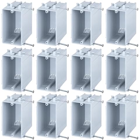LEONLITE 12 Pack Electrical Outlet Box Cover