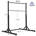 Bongkim Gymnastics Bar for Kids,Adjustable Height Gymnastic Horizontal Bars,Folding Gymnastics Equipment Junior Training Bar for Home Using,Stable Kids Training bar for Children (black)