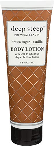 Deep Steep Body Lotion, Brown Sugar Vanilla, 8 Ounce