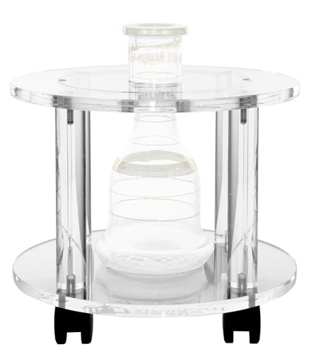 Hookah Stand with Wheels & Brakes - Prevents Hookah from Falling, Secure Shisha, Protects Against Burnt Carpet (Turtle)