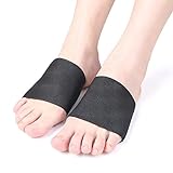 CVGYLOK Flat Foot Arch Support Half Pad，Elastic...