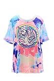 lolita blouse sewing pattern free Produit neuf T-503 T-shirt Lolita motif licorne Harajuku japonais tendance mignon Kawaii Story Bleu