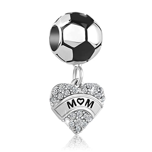 Chili Jewelry Football Mom Charm For Sport Lover Compatible With Pandora Charms Bracelets #TOP11