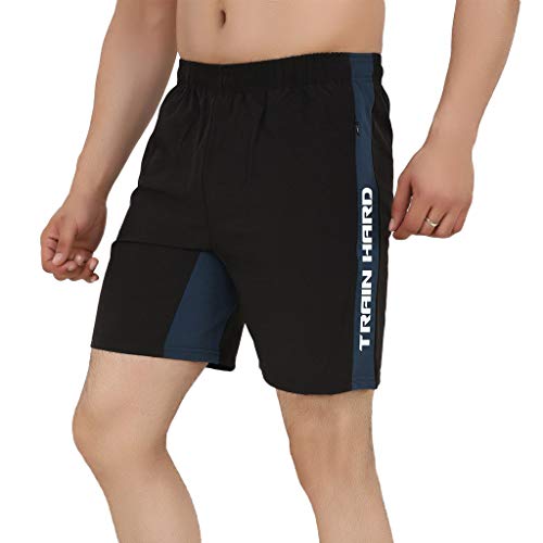 Image of NEVER LOSE Men's Lightweight Performance Training Shorts with Quick-Dry Fabric for Running, Gym and Everyday Workouts