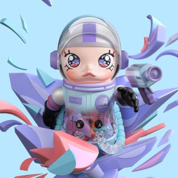 MEGA  MOLLY 1000%  White フィギュア Amazon.co.jp: POP MART MEGA コレクション 1000% SPACE MOLLY Louis