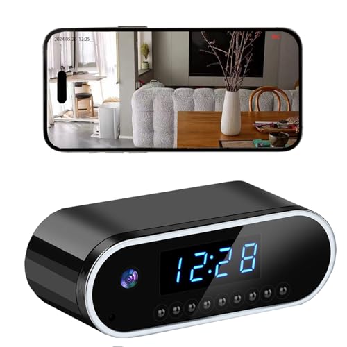 Aiacmea Wireless Hidden Camera Clock