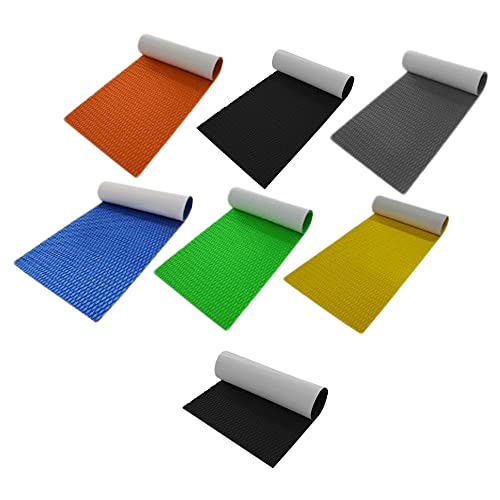 KACEPAR Rutschfeste Matte aus Teakholz, EVA-Schaumstoff, selbstklebend, für Boote