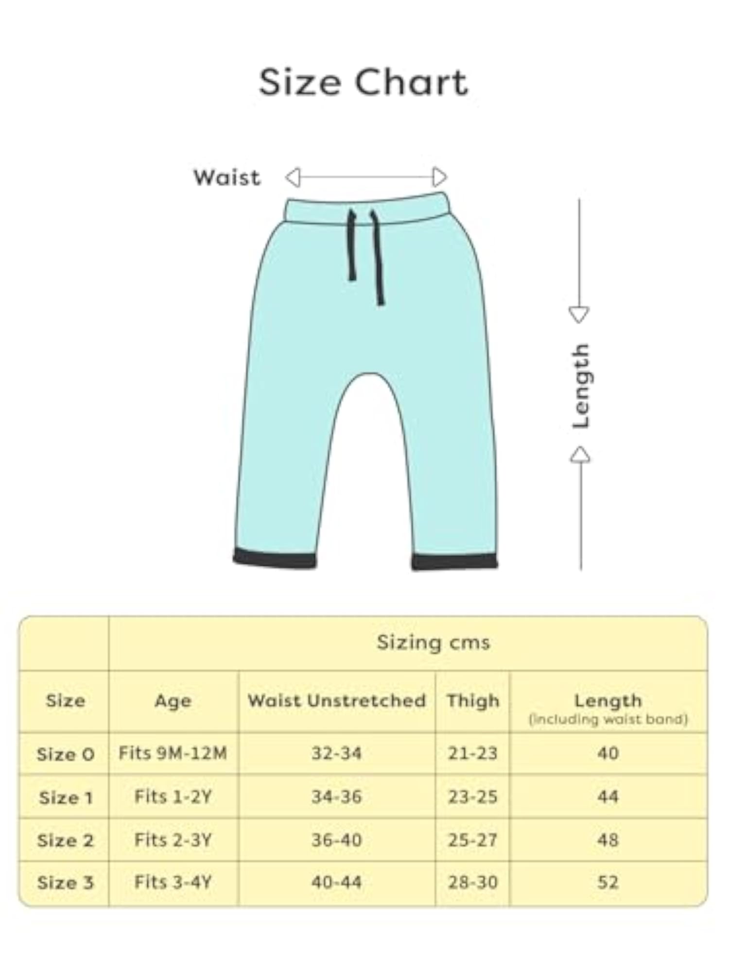 Cotton Diaper Pants with Attached Padded Underwear, 9-12M