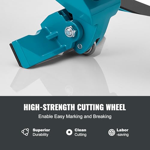 Image of VEVOR Manual Tile Cutter, 40 inch, Porcelain Ceramic Tile Cutter with Tungsten Carbide Cutting Wheel, Infrared Positioning, Anti-Skid Feet, Durable Rails for professional installers or beginners