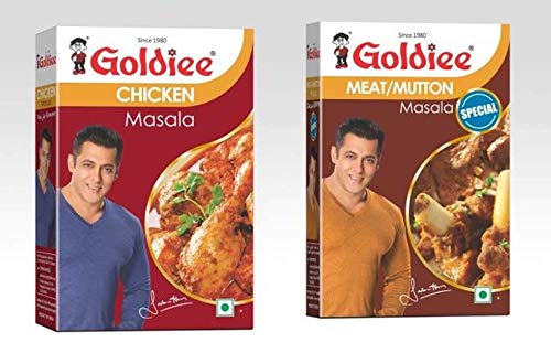 Goldiee Chicken Masala and Meat ka Masala, 200 grams (Combo of 2) (B071FWPD2M) Amazon Price History, Amazon Price Tracker