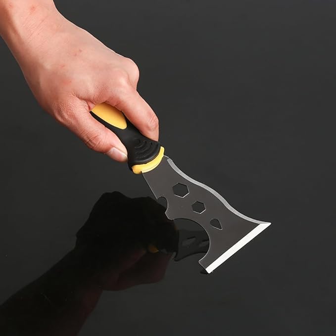Helmik 13 in 1 Putty Knife,Stainless Steel Multi-Purpose Paint Scraper Putty Blade, Paint and Metal Scraper, Putty Scraper for Drywall Finishing, Plaster Scraping, Wallpaper And Painting Projects (B0D79R2B2V) Amazon Price History, Amazon Price Tracker