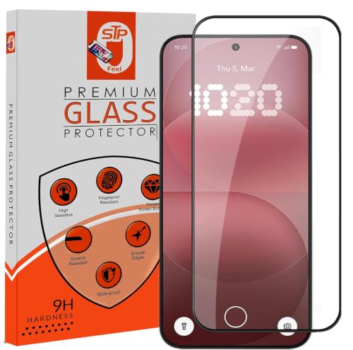 Image of STP FEEL HD+ Premium Tempered Glass Screen Protector Guard Compatible For Nothing Phone 4a Pro 5G (6.83 Inch, Pack of 1) | Edge to Edge Coverage With Easy to installation kit