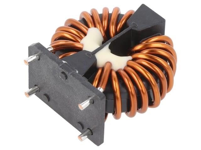 Inductance à fil SCF29XV-200-2R0A011JV THT 1.3mH pour filtrage de ligne