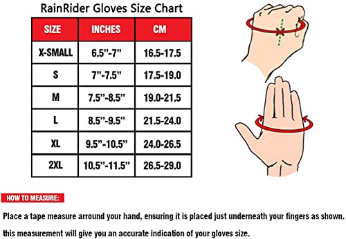 Rainrider Sailing Gloves For Men Women Long Finger Fishing Boating Kayaking Surfing Dinghy Canoe Padding And Water Sports, Leather In Palm To Enhance Gripping(Black,Xl) #TOP5