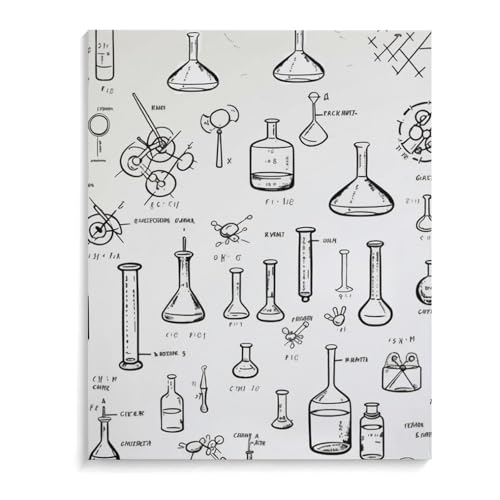 Peinture à suspendre chimie déco lin 40x50 cm pour chambre et salon