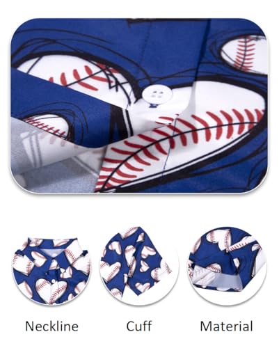 Camisa de beisebol feminina com estampa havaiana, camiseta de beisebol divertida, presente para fãs