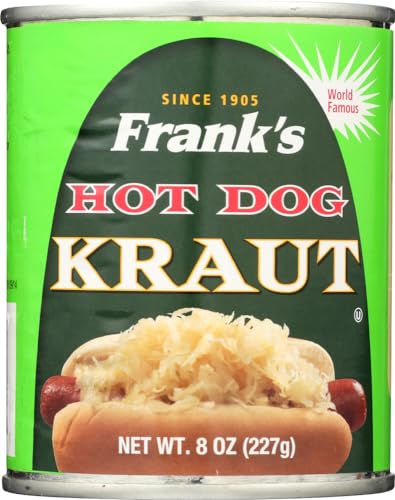 Franks Kraut Hot Dog 8 oz. - Pack of 12