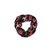 Harley Quinn Women39;s Rose Scarf Black 88x88cm