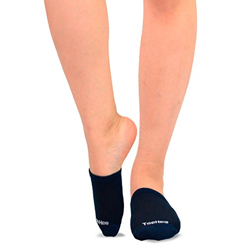 Image of Fashion Liner Toe Topper Socks for Women Invisible Hidden Half Socks Good for Sandal or Dress Shoes 5-Pairs