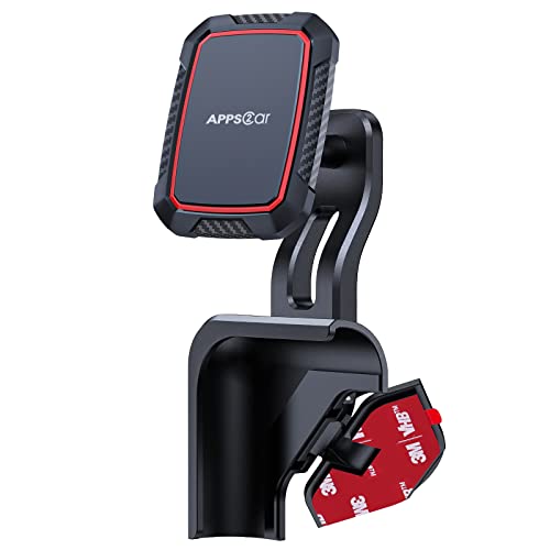 APPS2Car Magnetic Phone Holder for Tesla Model Y/3 Screen Phone Mount Tesla Magnetic Car Phone Mount Tesla Model 3 Accessories, Tesla Model Y Accessories Compatible with iPhone 14/13/12 Samsung
