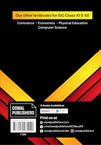 Image of Oswal Complete Course English I & II for ISC Class 12 : Reference Book English Language and Literature