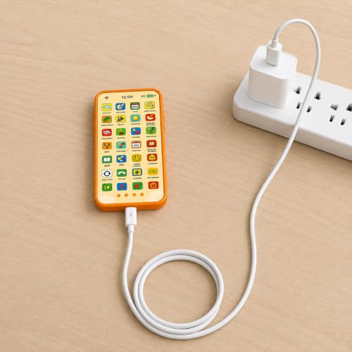 Image of Kids Learning Phone - Rechargeable Toy for Kids with 84 Learning Modes | Talking Dummy Mobile for Boys & Girls 2-14 Years | Educational Mobile Toy Gift with, Music & Games Flash Card Phone