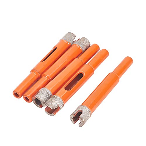 Brocas diamante 6mm x10 para mármol y granito miniatura 1