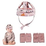 Baby Safety Helmet Infant Toddler Breathable & Adjustable Head Cushion Bumper Bonnet for Running...