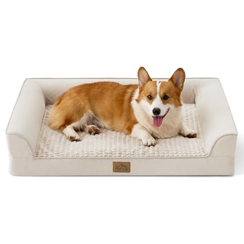 COZY KISS ���`�O�ȗp��^���p�x�b�h�A�h�����n�t���{���X�^�[�y�b�g�\�t�@�A�ő�65�|���h�̃y�b�g�p�G�b�O�N���[�g�t�H�[���\�t�@�AU���^�A36x27x6.5�C���`�A�x�[�W��