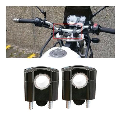 Rehausseur guidon moto pour soulager le dos sur MT07 et R1200GS 22mm - 2