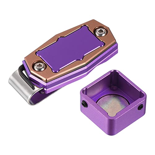 Porte-craie de billard en aluminium | Accessoire haut de gamme avec clip ceinture PATIKIL