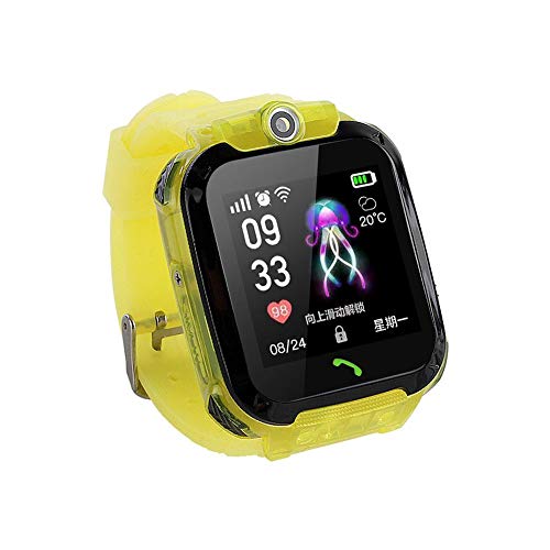 Wan Ning Relojes para niños S12 Posicionamiento IP67 Multifunción GPS Impermeable Smartwatch con Pantalla HD Alarma Cronómetro Regalo para niños Niños Niños Chicas