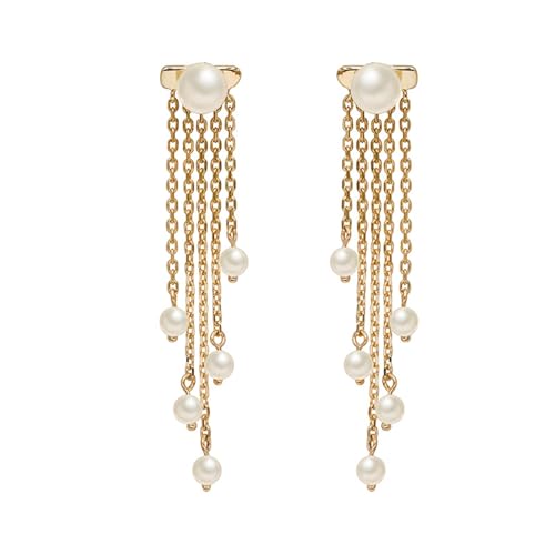 Bijoux femme argent longue chaîne pompon idée cadeau anniversaire idéale