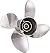 Solas HR Titan 4 Propeller: Yamaha - Stainless Steel (3453-130-21)