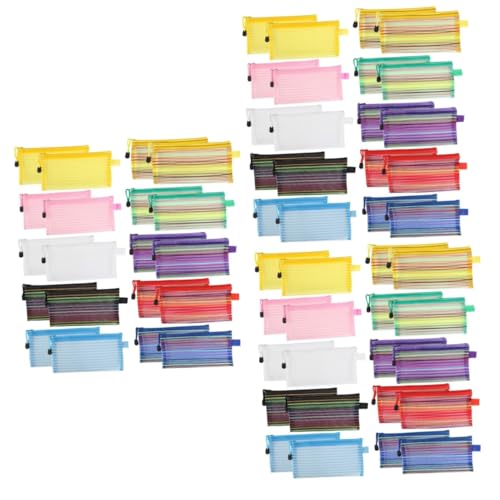 Trousse à crayons toile Tofficu pochette rangement portable stylos scolaire