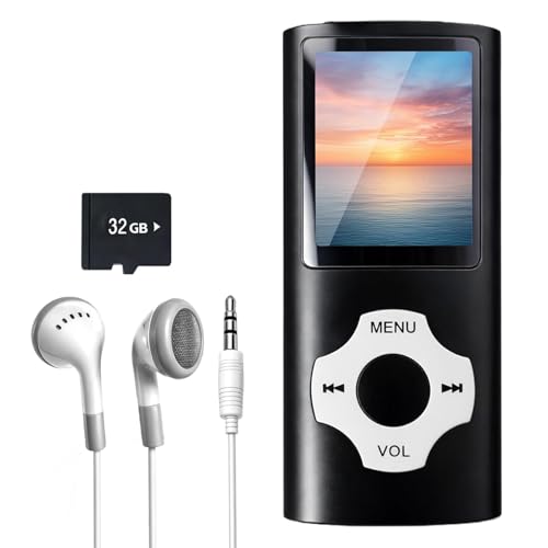 Lettore MP3/lettore MP4, riproduzione musicale MP4, memoria 32 GB, suono