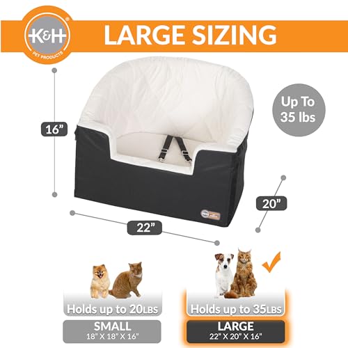 K&H PET PRODUCTS Assento de elevação dobrável para cães Bucket Booster para animais de estimação, pr
