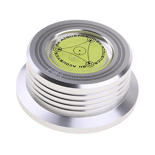 Stabilisateur de disque LP en aluminium pour platine vinyle et qualité acoustique