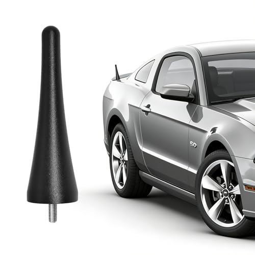 Image of Antennas for Ford Mustang (2010-2014) 3.8 Inch Rubber Antenna Replacement Car Wash-Proof Radio Antenna Truck Antenna Ford Mustang Accessories