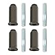 LT Easiyl 2 Sätze M6 Auspuffrohrbolzenmutternbolzen-Set GY6 50ccm 110ccm 125ccm 140ccm 160ccm 200ccm für Pit Dirt Bike Quad ATV 4 Wheeler Dune Buggy Motoren
