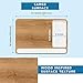 LAPGEAR Home Office Pro Lap Desk with Wrist Rest, Mouse Pad, and Phone Holder - White Oak Woodgrain - Fits up to 15.6 Inch Laptops - Style No. 91609