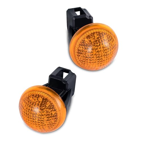 Intermitentes LED ámbar para Fiat Seicento y Multipla con lente naranja 5