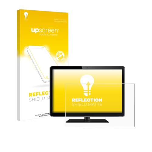 upscreen 24' Pellicola Protettiva Opaca per Schermo piatto con 61 cm (24 pollici) [532 mm x 299 mm,...