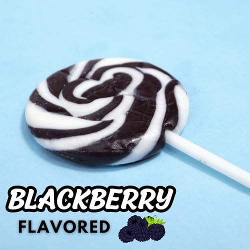 Halloween Black and White Swirl Lollipops, Spooky Candy, 48 Count - image 4