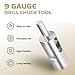 Drill Chuck Tool for 9 Gauge Twist Ties, High-strength EZ Twist Fence Tool, Metal Fence Ties Drill Chuck, EZ Twist Ties Tool for Fixing Chain Link Fence Wire