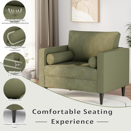 Sillón Oversized Plegable Verde miniatura 5