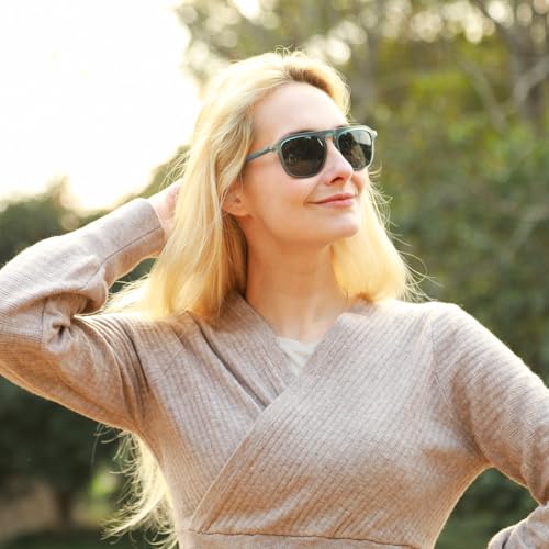 Distinctive Acetate Polarized Sunglasses Men Women Scratch Resistant/Anti-Oil Pollution/Anti-Corrosion Lens3