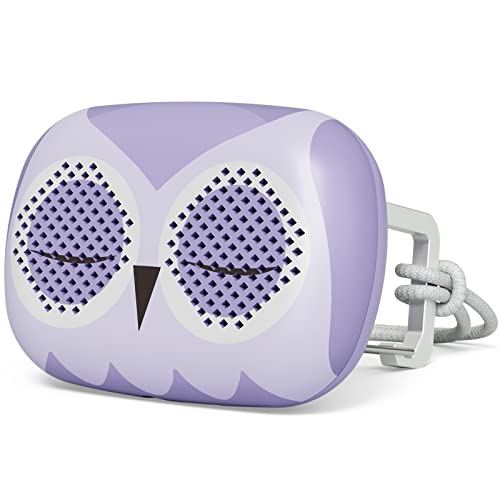 Owl White Noise Machine — Night Light, Purple