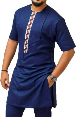 Tenue africaine homme dashiki pour célébrer la fête des traditions en famille
